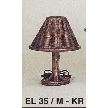 Lampička EL35 M mořený