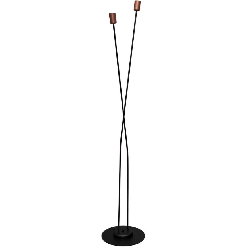 Lampová noha HARVARD 2xE27/15W/230V měděná