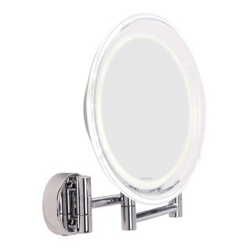 Lanaform - LED Nástěnné kosmetické zrcátko WALL LED/4xAAA