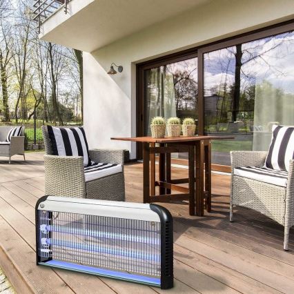 Lapač hmyzu s UV zářivkou IK206-2x20W/230V 100 m2