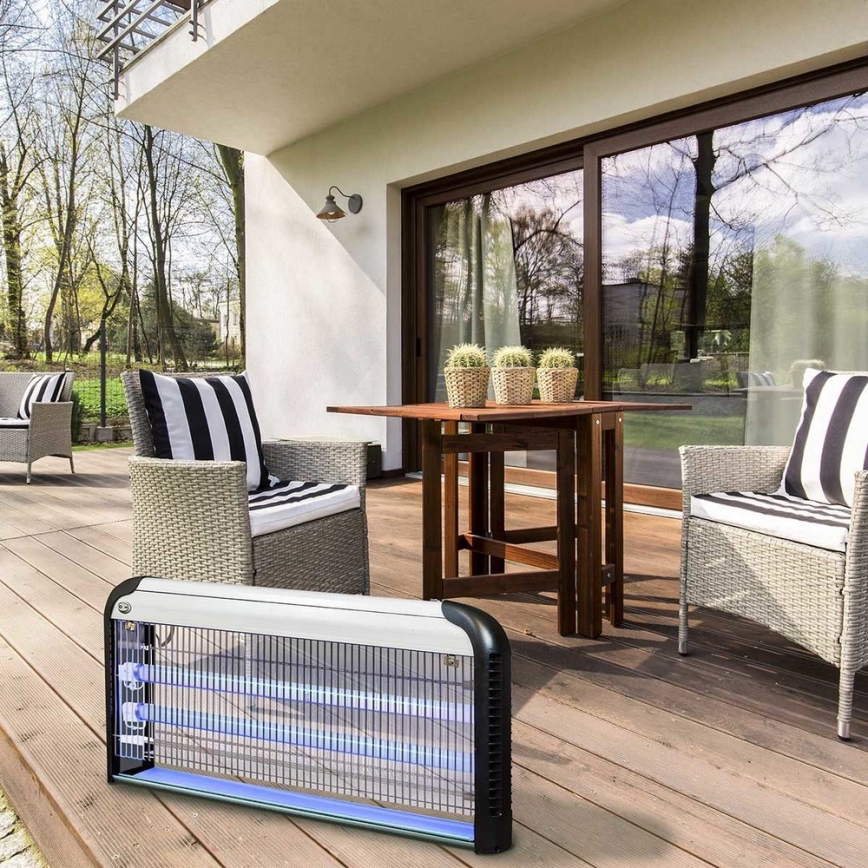 Lapač hmyzu s UV zářivkou IK206-2x20W/230V 100 m2