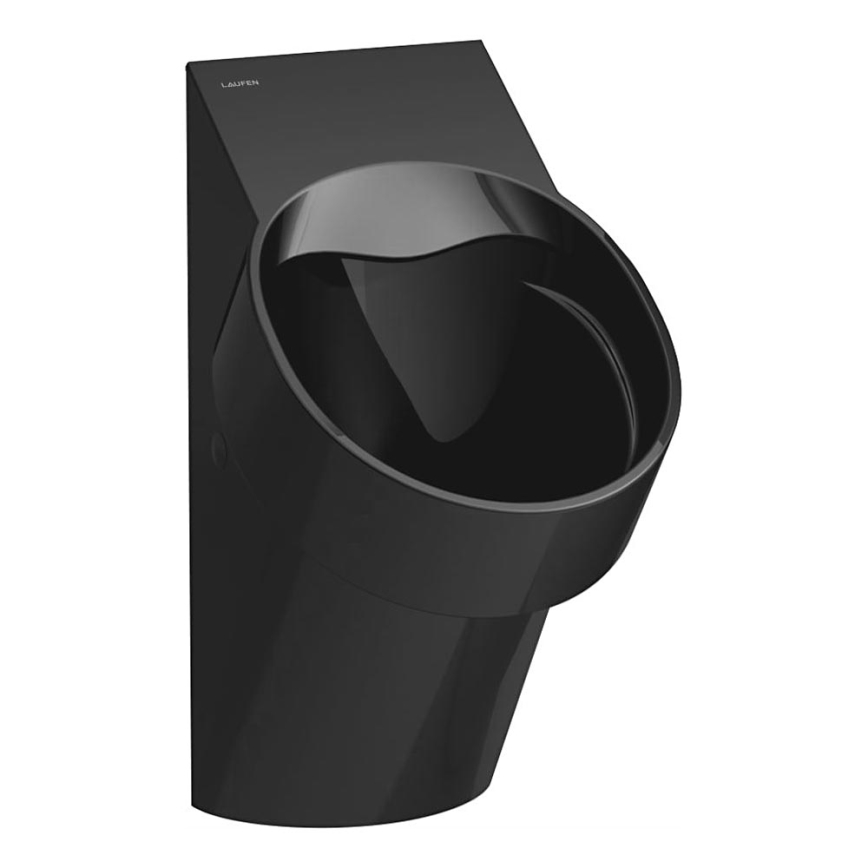 LAUFEN H8402857160001 - Pisoár VAL zadní přívod, zadní odpad keramika/matná černá