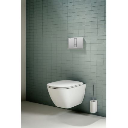 LAUFEN H8660800000001 - Závěsné WC LUA keramika/bílá + záchodové prkénko SoftClose LUA duroplast/bílá
