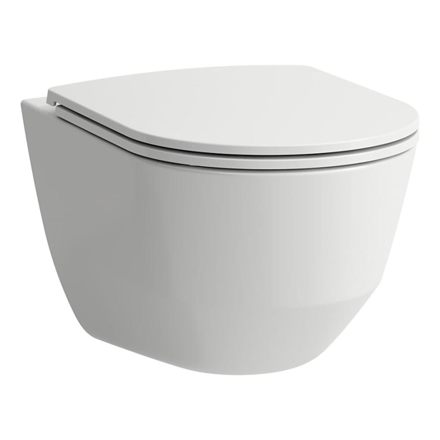 LAUFEN H8669530000001 - Závěsné WC PRO keramika/bílá + záchodové prkénko SoftClose PRO duroplast/bílá