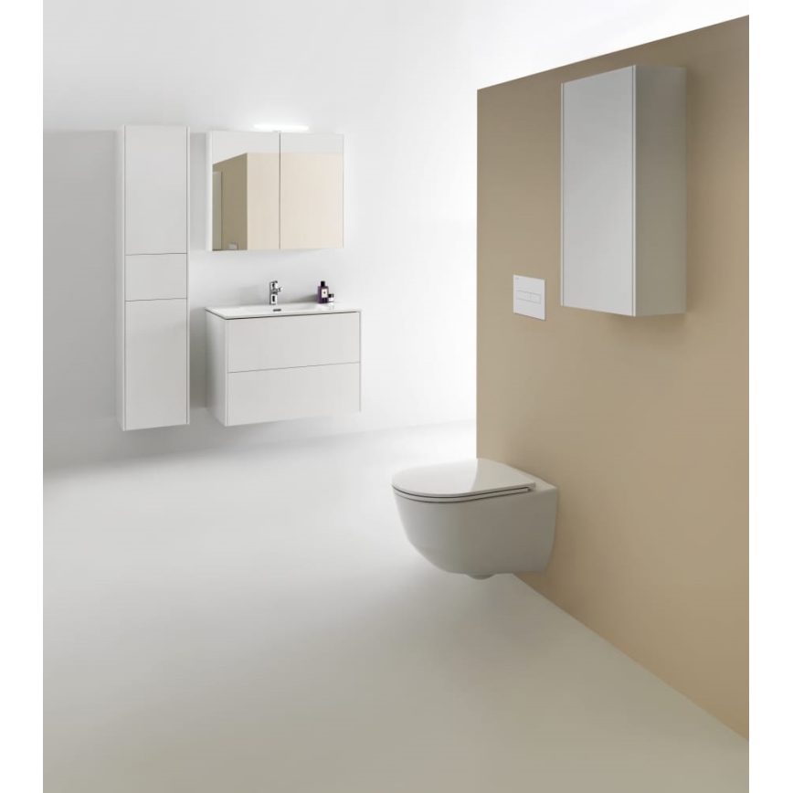 LAUFEN H8669530000001 - Závěsné WC PRO keramika/bílá + záchodové prkénko SoftClose PRO duroplast/bílá