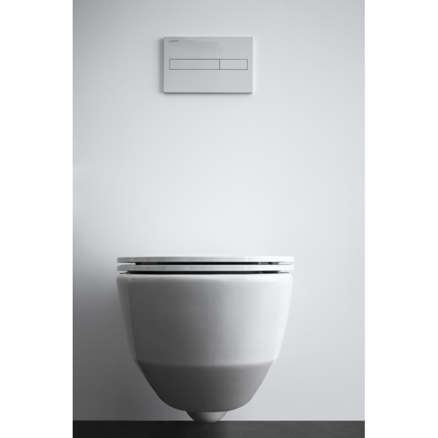 LAUFEN H8669530000001 - Závěsné WC PRO keramika/bílá + záchodové prkénko SoftClose PRO duroplast/bílá