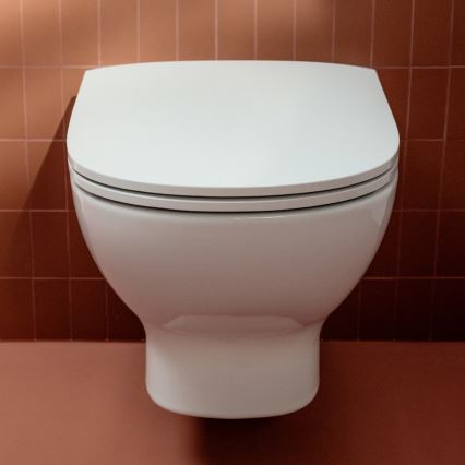 LAUFEN H8910830000001 - Záchodové prkénko SoftClose LUA duroplast/bílá