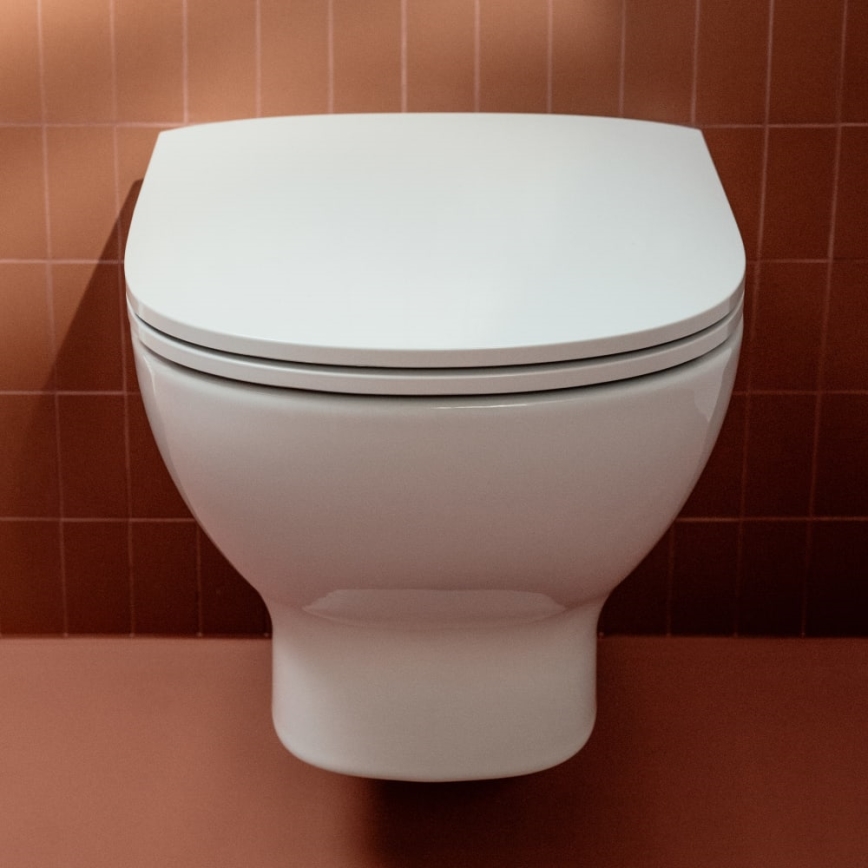 LAUFEN H8910830000001 - Záchodové prkénko SoftClose LUA duroplast/bílá