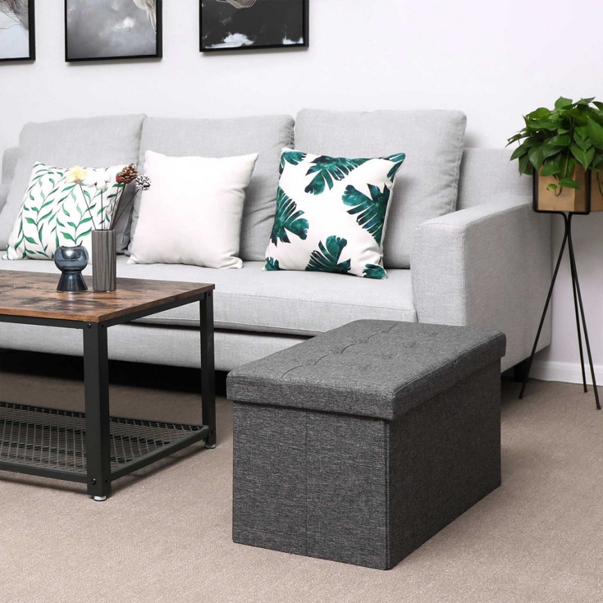 Lavice SULTAN šedá