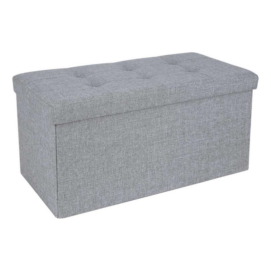 Lavice SULTAN světle šedá