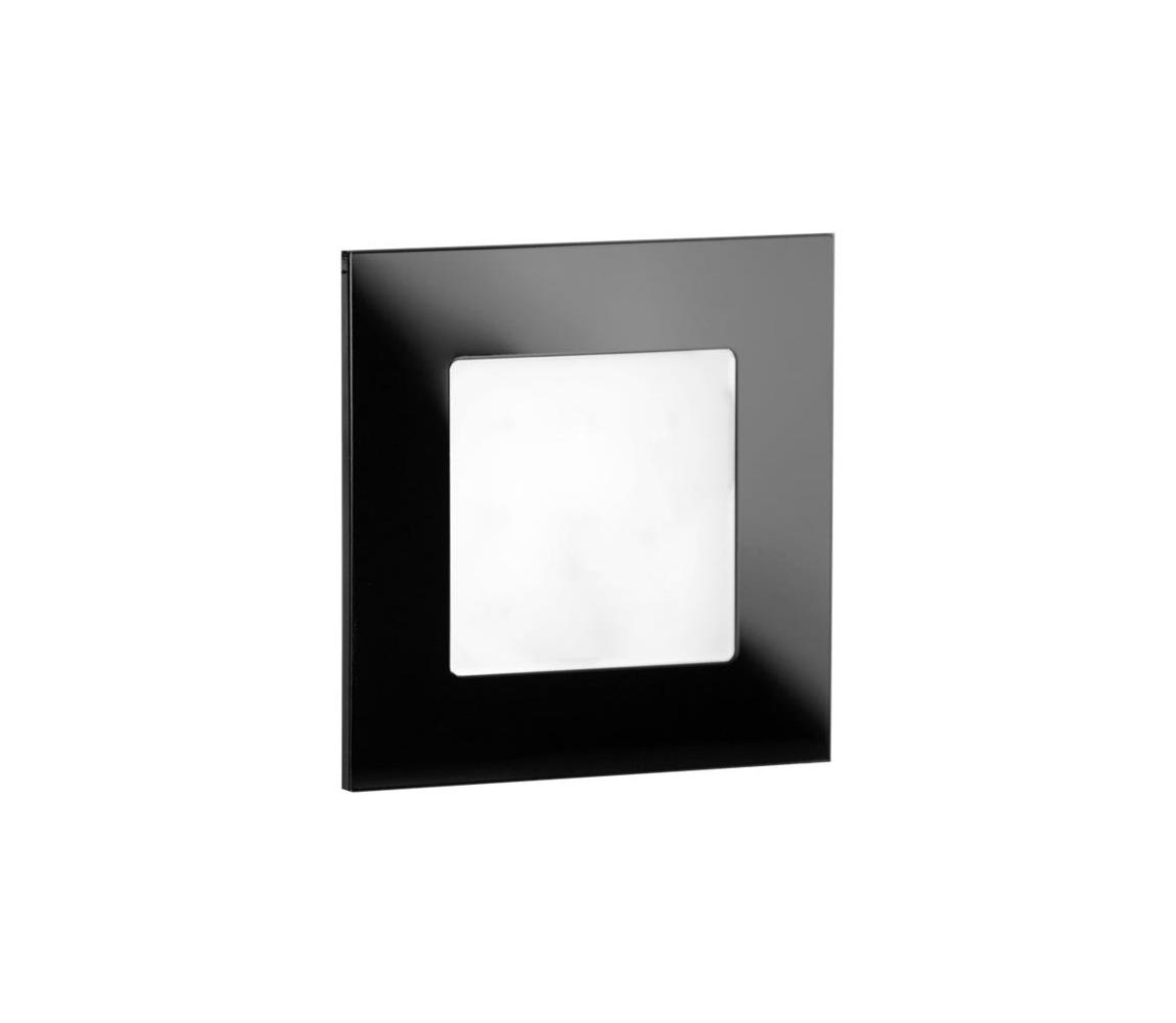 LDST LDST AN-01-CB-BC9 - LED schodišťové svítidlo ANGEL 9xLED/1,2W/230V lesklá černá LD0048