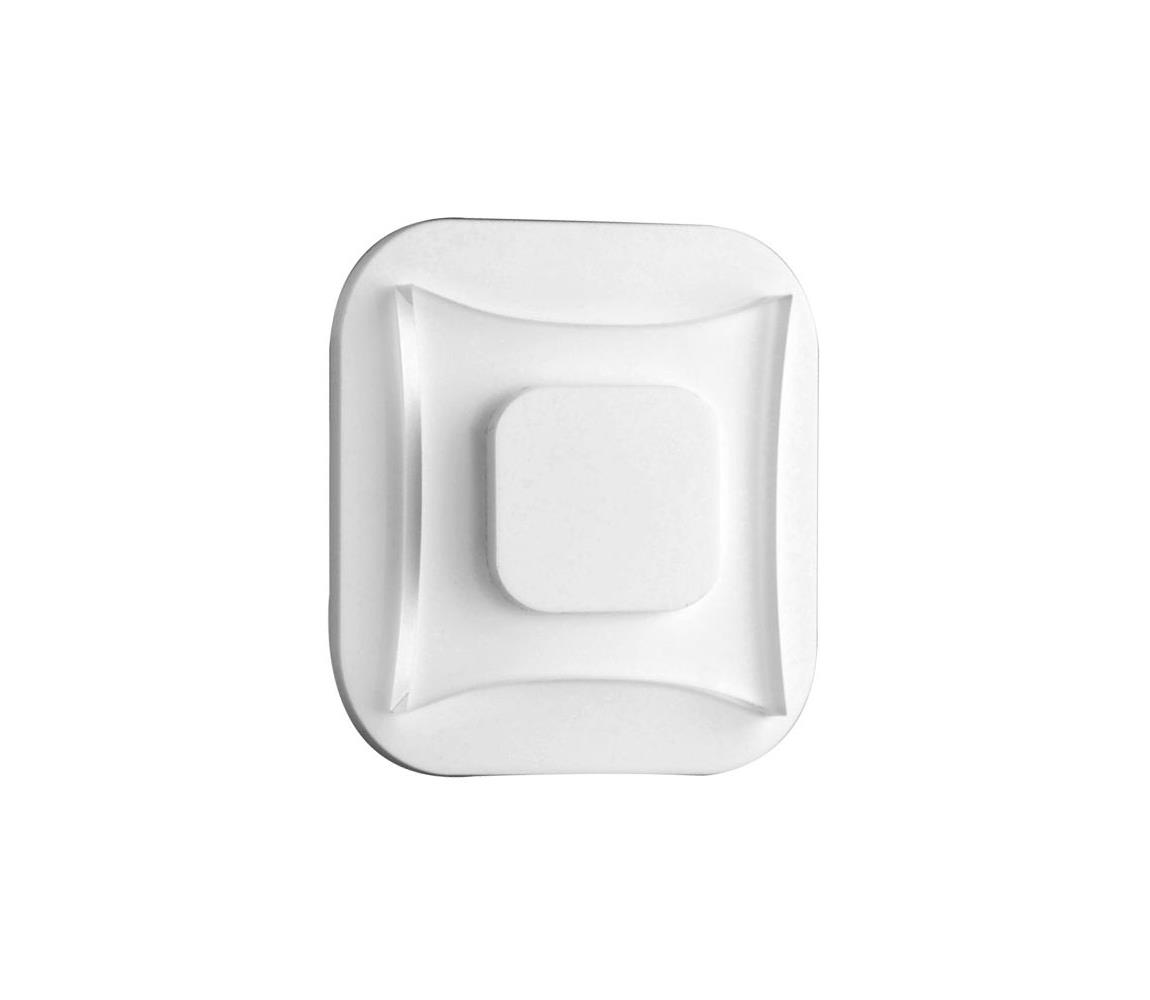 LDST LDST SK-01-B-BZ8 - LED schodišťové svítidlo SHOCK 8xLED/1,2W/230V bílá 6500K LD0095