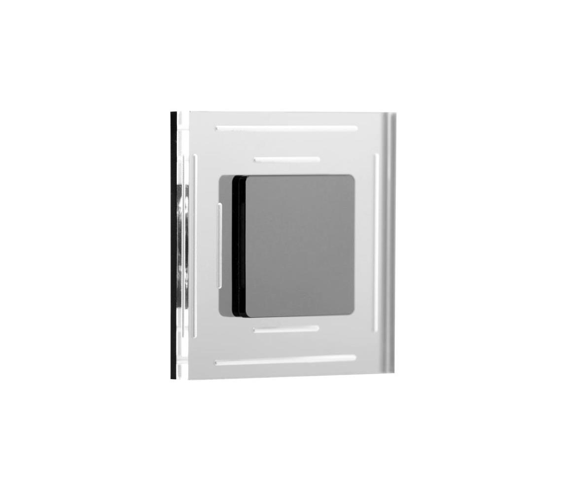 LDST LDST SP-01-CB-BC8- LED schodišťové svítidlo SPACE 8xLED/1,2W/230V lesklá černá LD0082