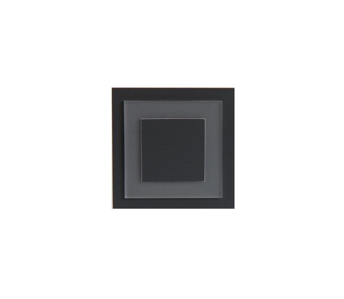 LDST LDST SU-01-SC-BZ8 - LED schodišťové svítidlo SUNNY 8xLED/1,2W/230V matná černá LD0087