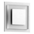 LDST SU-01-SS-BZ8 - LED schodišťové svítidlo SUNNY 8xLED/1,2W/230V matný chrom 6500K