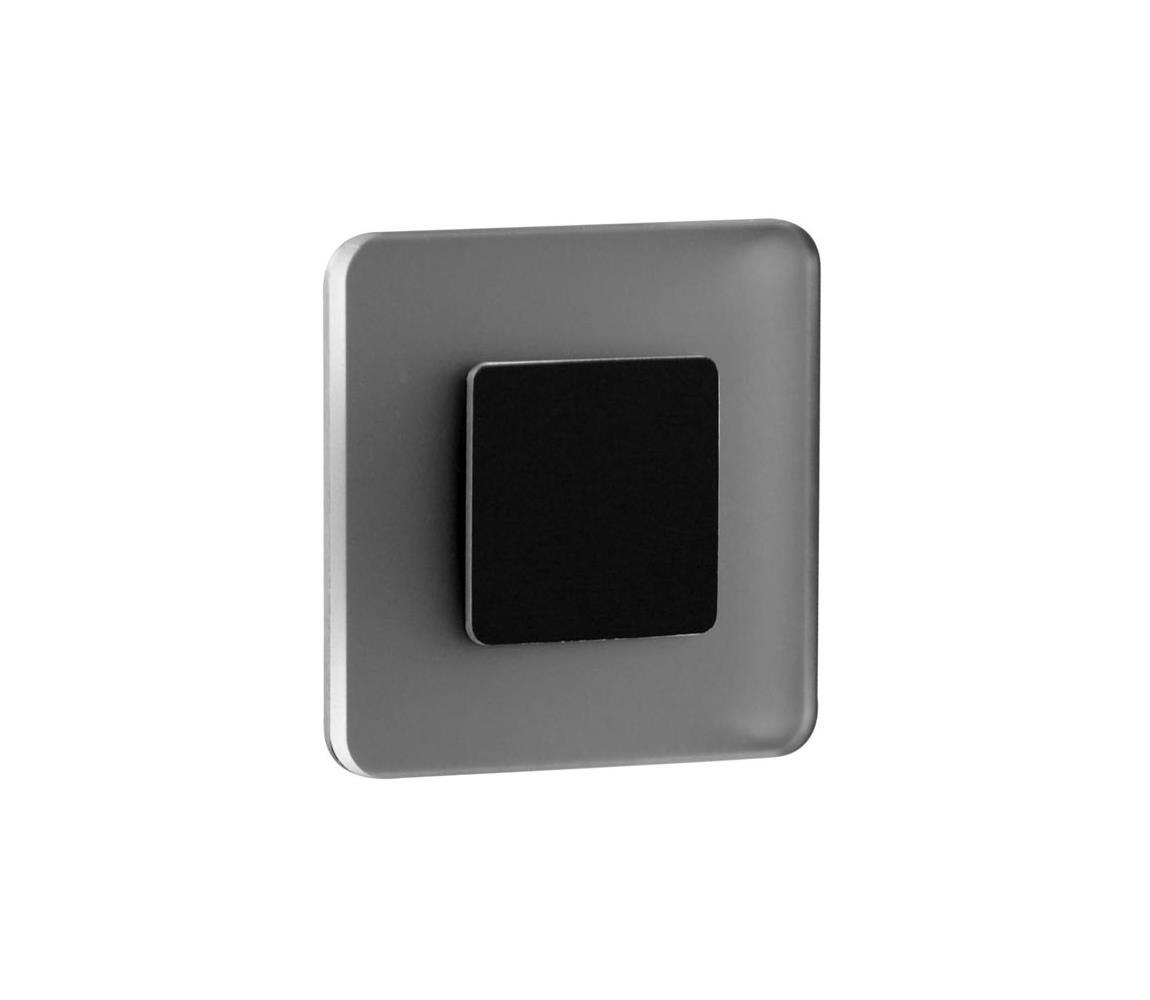 LDST LDST SW-01-SC-BZ8 - LED schodišťové svítidlo SWIFT 8xLED/1,2W/230V matná černá LD0108