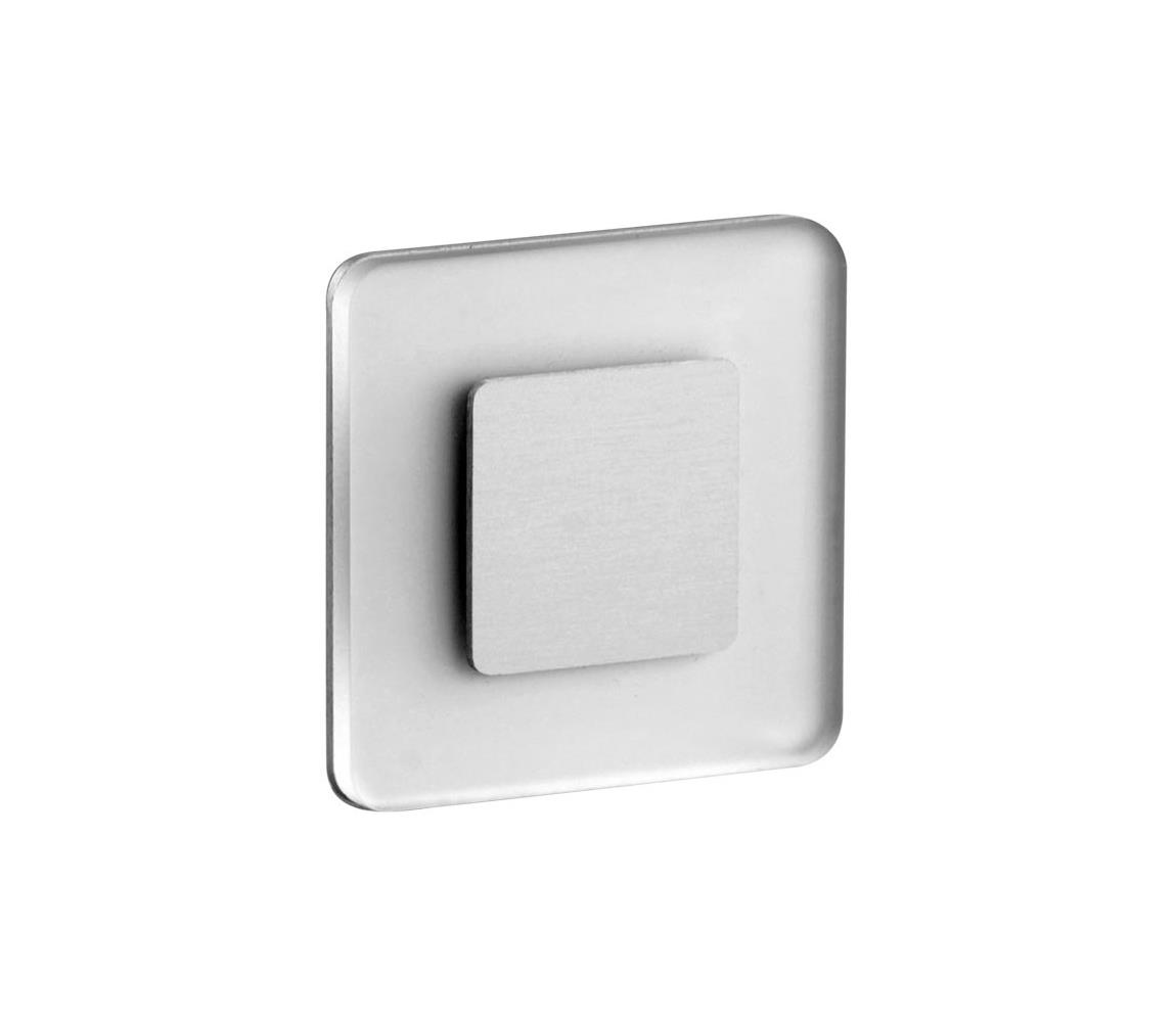 LDST LDST SW-01-SS-BZ8 - LED schodišťové svítidlo SWIFT 8xLED/1,2W/230V matný chrom LD0106