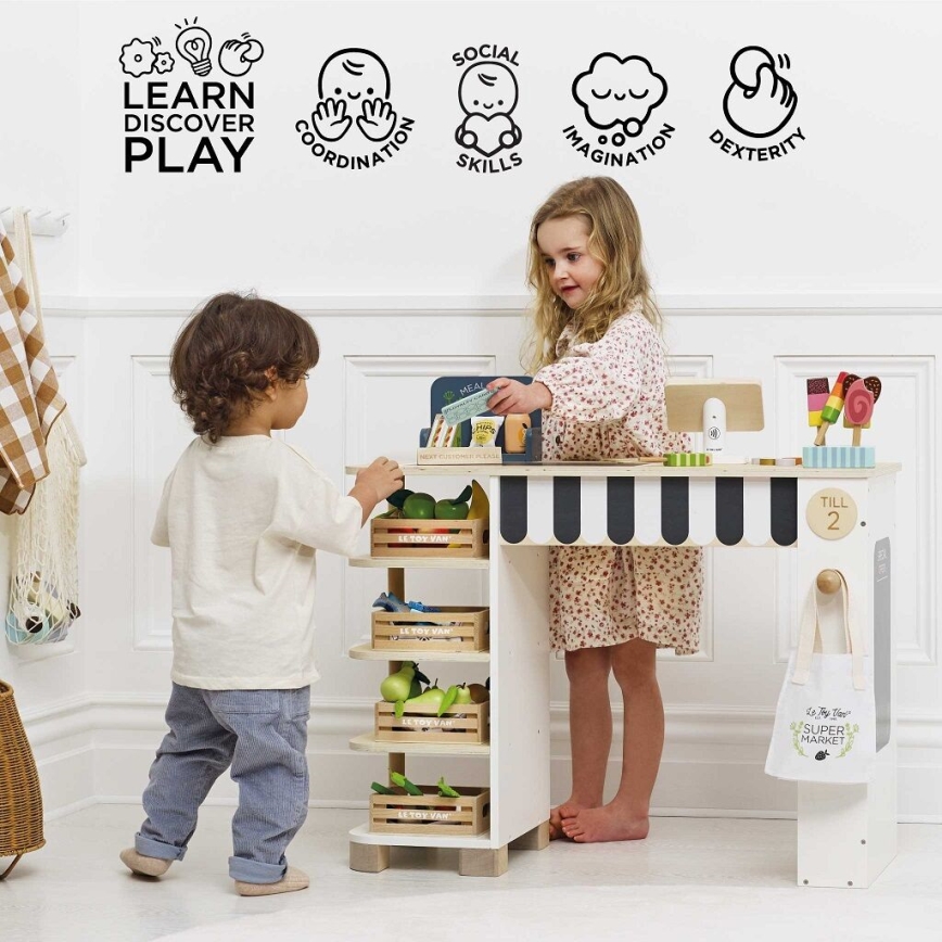 Le Toy Van - Prodejní stánek s pokladnou a příslušenstvím