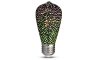 LED 3D Dekorační žárovka FILAMENT ST64 E27/3W/230V 3000K