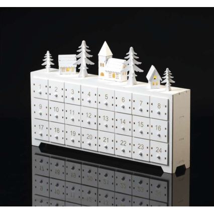 LED Adventní kalendář 3xLED/2xAA