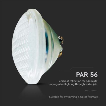 LED Bazénová žárovka LED/35W/12V IP68 6500K