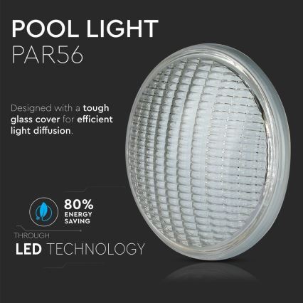 LED Bazénová žárovka LED/8W/12V IP68 3000K