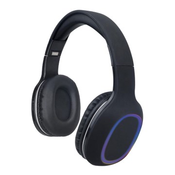 LED Bezdrátová sluchátka s Bluetooth 400 mAh