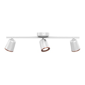 LED Bodové svítidlo 3xLED/5W/230V 4000K bílá