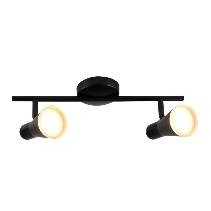 LED Bodové svítidlo BERG 2xLED/4,2W/230V černá