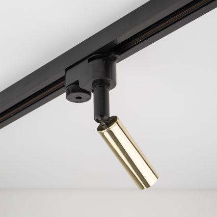 LED Bodové svítidlo do 1-fázového lištového systému LAGOS 1xG9/3W/230V zlatá/černá