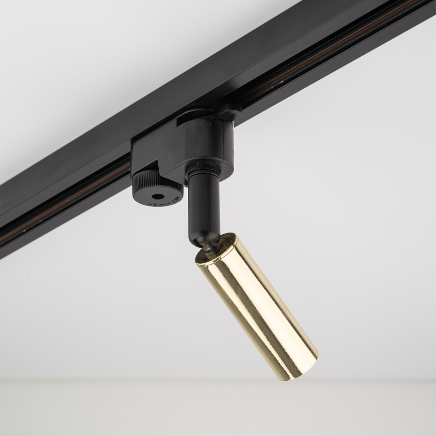 LED Bodové svítidlo do 1-fázového lištového systému LAGOS 1xG9/3W/230V zlatá/černá