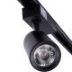 LED Bodové svítidlo do lištového systému TRACK LIGHT LED/7W/230V 3000K černá