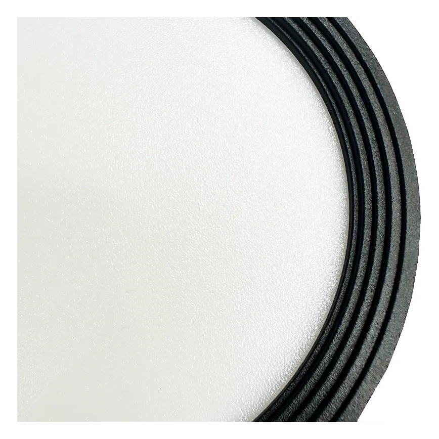 LED Bodové svítidlo LED/12W/230V 4000K pr. 10 cm černá