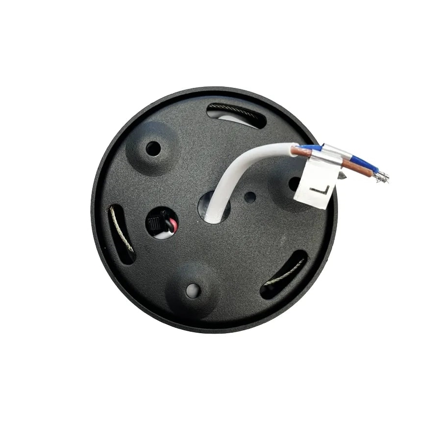 LED Bodové svítidlo LED/16W/230V 4000K pr. 10 cm černá