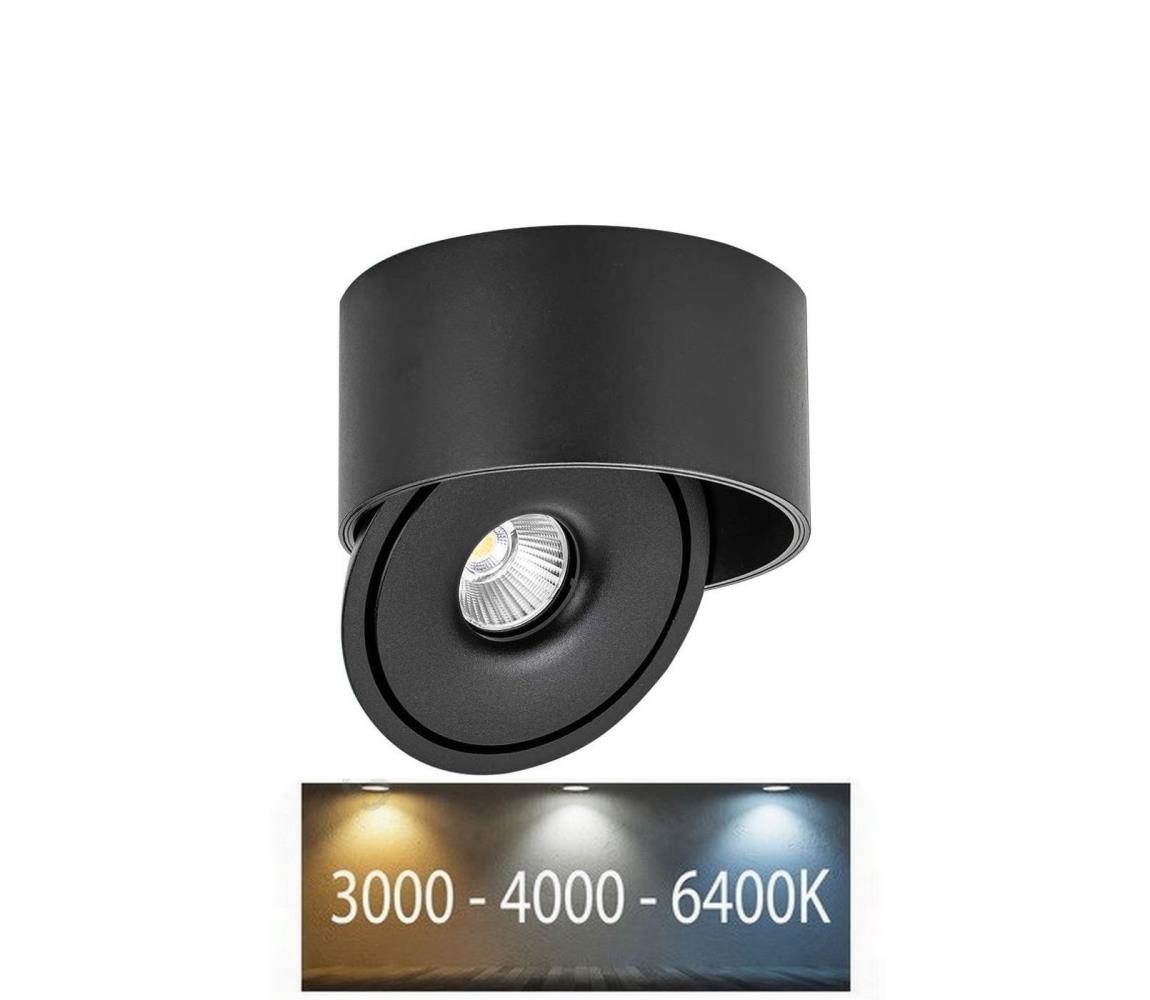 V-Tac LED Bodové svítidlo LED/28W/230V 3000/4000/6400K černá VT1726