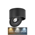 LED Bodové svítidlo LED/28W/230V 3000/4000/6400K CRI 90 černá