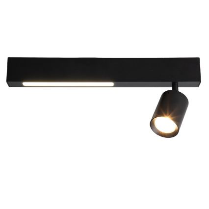 LED Bodové svítidlo MAGNET LED/5W/230V + 1xGU10/60W 3000/4000K černá