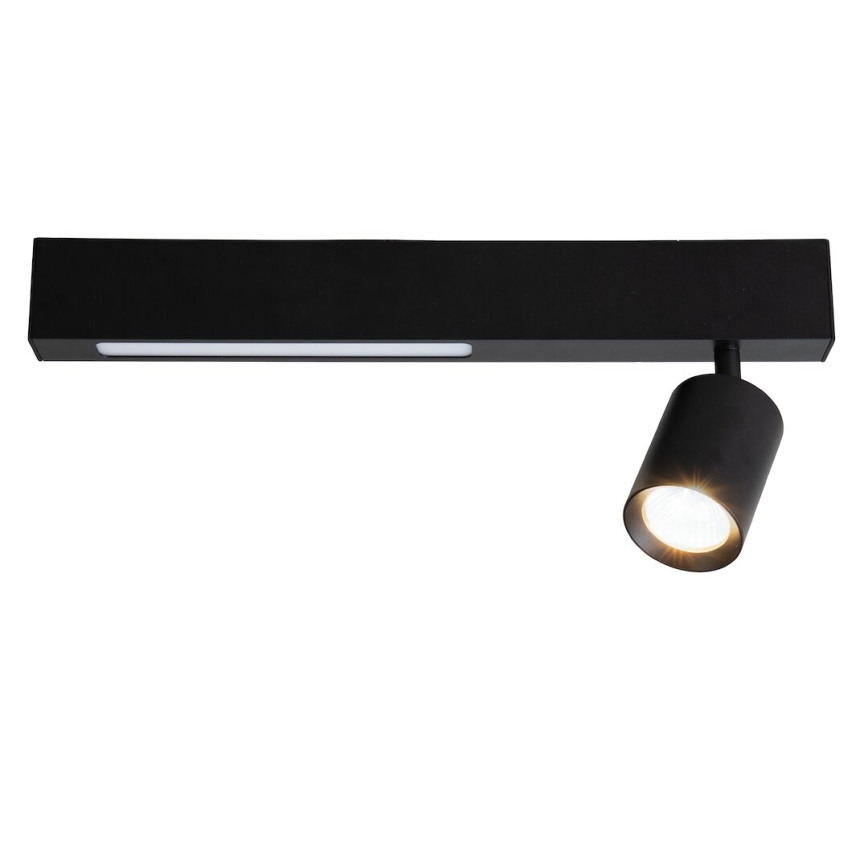 LED Bodové svítidlo MAGNET LED/5W/230V + 1xGU10/60W 3000/4000K černá