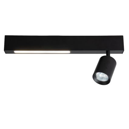 LED Bodové svítidlo MAGNET LED/5W/230V + 1xGU10/60W 3000/4000K černá