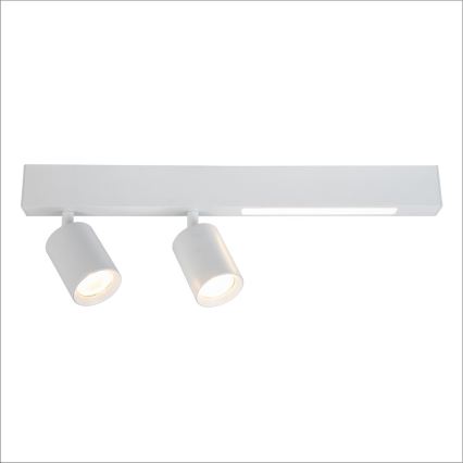 LED Bodové svítidlo MAGNET LED/5W/230V + 2xGU10/60W 3000/4000K bílá