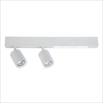 LED Bodové svítidlo MAGNET LED/5W/230V + 2xGU10/60W 3000/4000K bílá