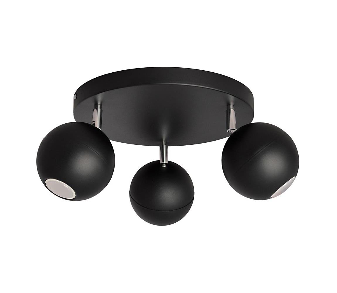 Helam LED Bodové svítidlo MIDWAY 3xLED/6W/230V černá HE1015