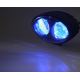 LED Bodové svítidlo modré STRUM LED/10W/10-80V IP67 6000K