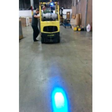 LED Bodové svítidlo modré STRUM LED/10W/10-80V IP67 6000K