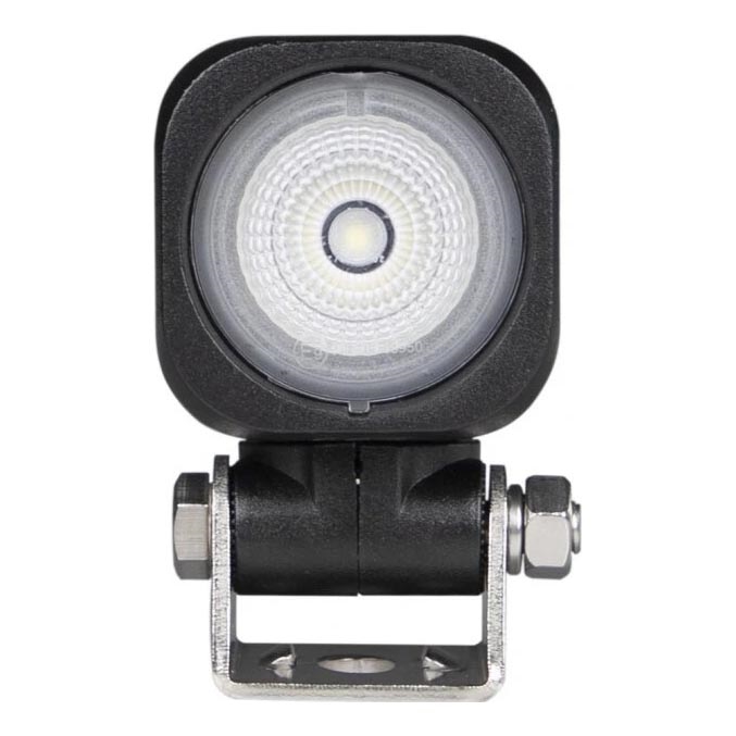 LED Bodové svítidlo pro automobil BLACK LED/10W/10-30V IP69 5700K hranatý