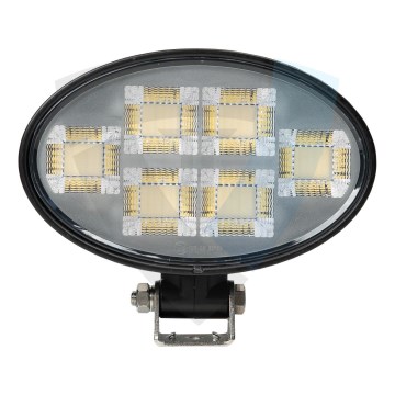 LED Bodové svítidlo pro automobil BLACK LED/150W/10-30V IP69 5700K oválný