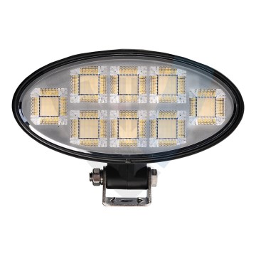 LED Bodové svítidlo pro automobil BLACK LED/160W/10-30V IP69 5700K oválný