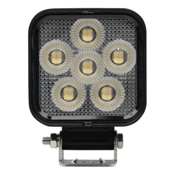 LED Bodové svítidlo pro automobil BLACK LED/24W/10-30V IP69 5700K hranatý
