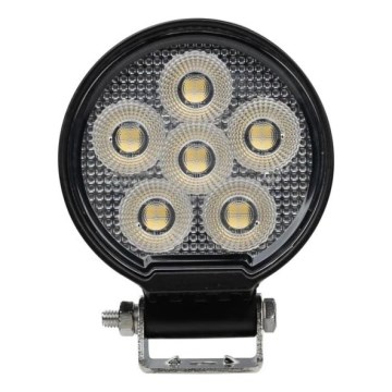 LED Bodové svítidlo pro automobil BLACK LED/24W/10-30V IP69 5700K kulatý
