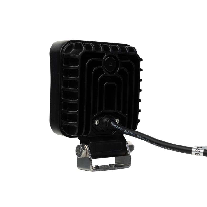 LED Bodové svítidlo pro automobil BLACK LED/36W/10-30V IP69 5700K hranatý